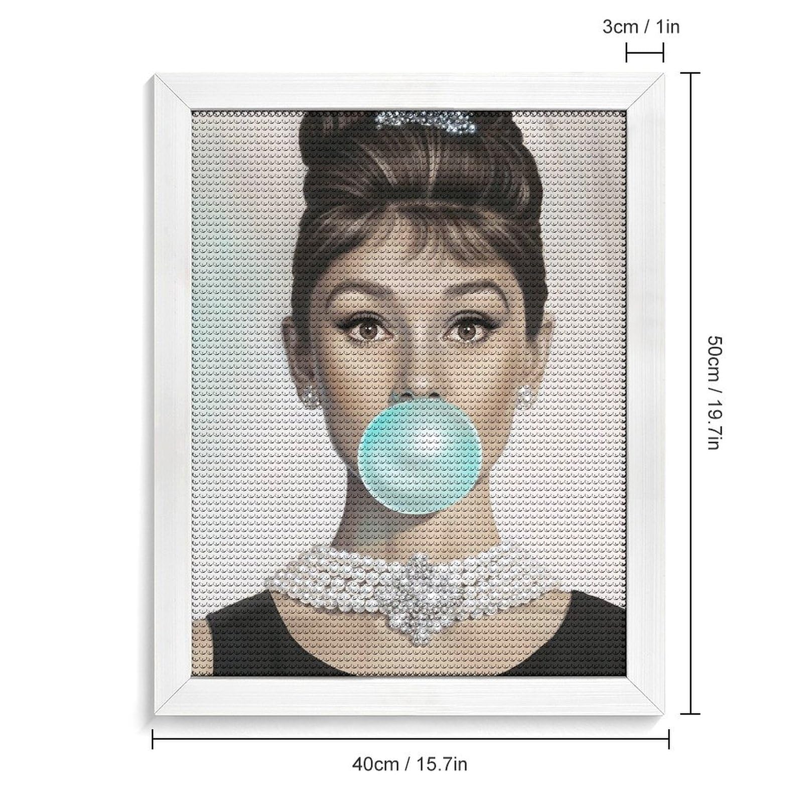 Amazon.co.jp: ダイヤモンドアート オードリー・ヘップバーン Audrey